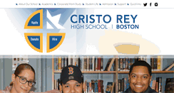 Desktop Screenshot of cristoreyboston.org